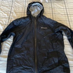Columbia Mens L Rain Jacket